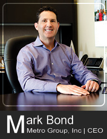 Mark Bond, CEO of Metro Group, leading the way with his expertise and vision.